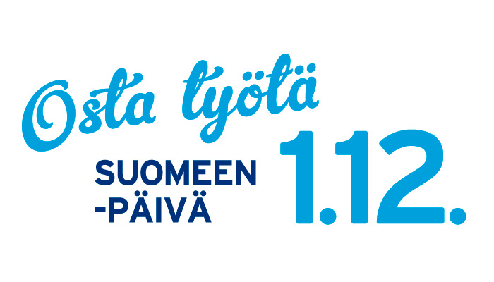 Osta työtä Suomeen -päivä 1.12.